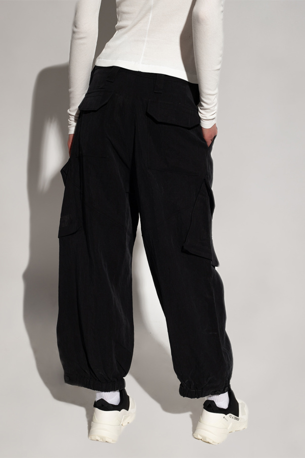 Black Trousers with logo Y-3 Yohji Yamamoto - Vitkac Canada